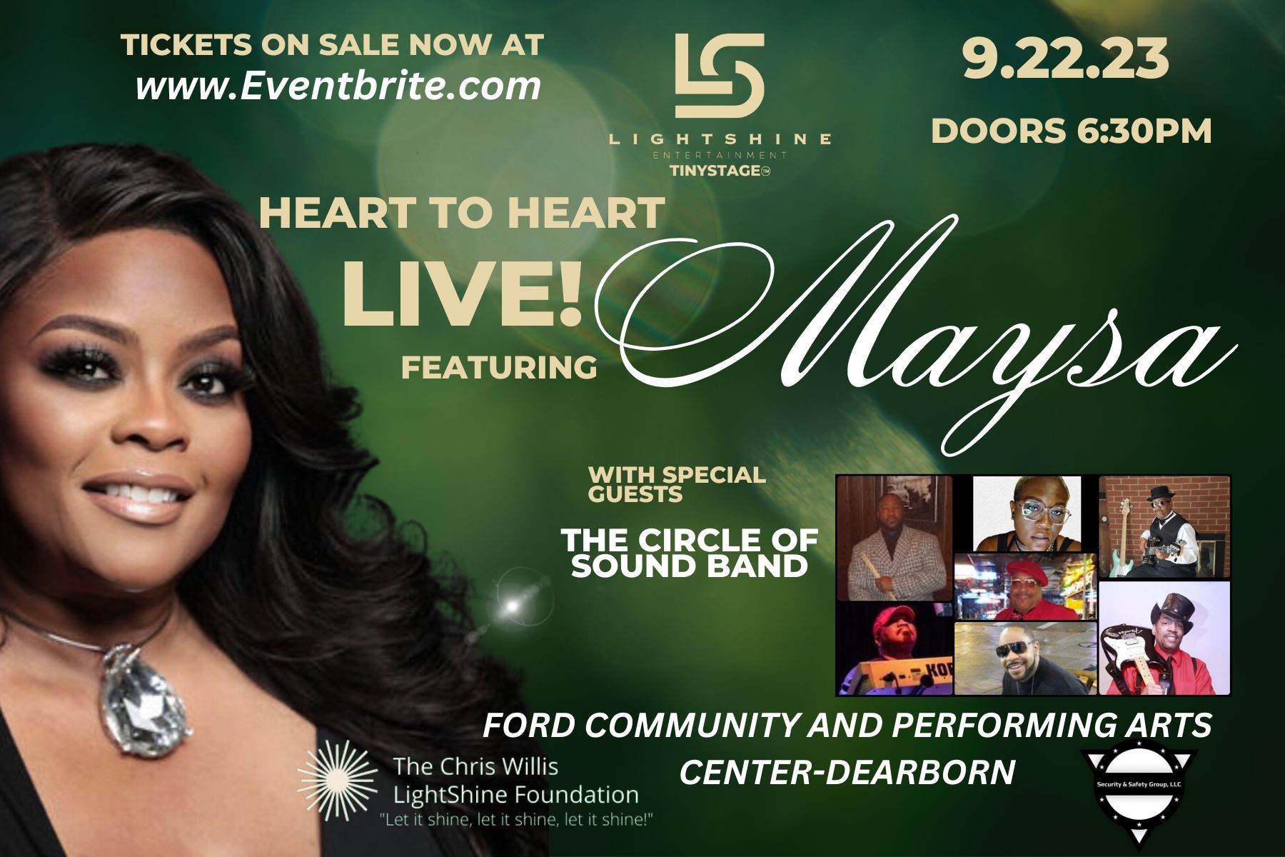MAYSA: Heart to Heart LIVE! Concert|Events | Dearborn Theater MAYSA: Heart to Heart LIVE! Concert|Events | Dearborn Theater